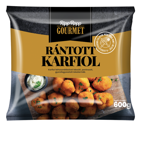  Ripp-Ropp Gourmet Rántott Karfiol